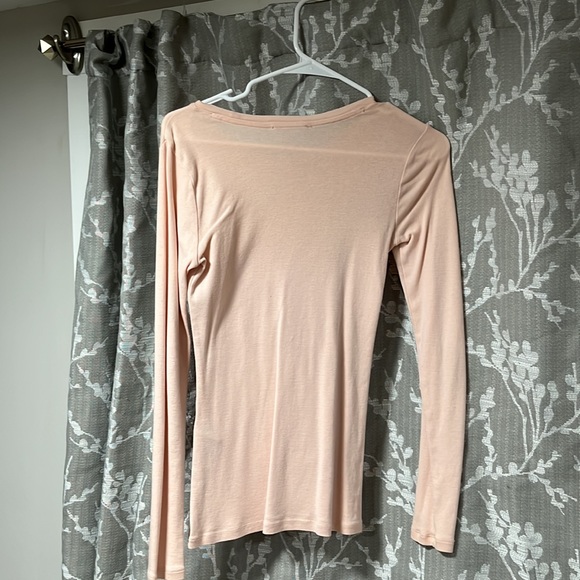 Small Forever 21 light pink long sleeve - Picture 2 of 3